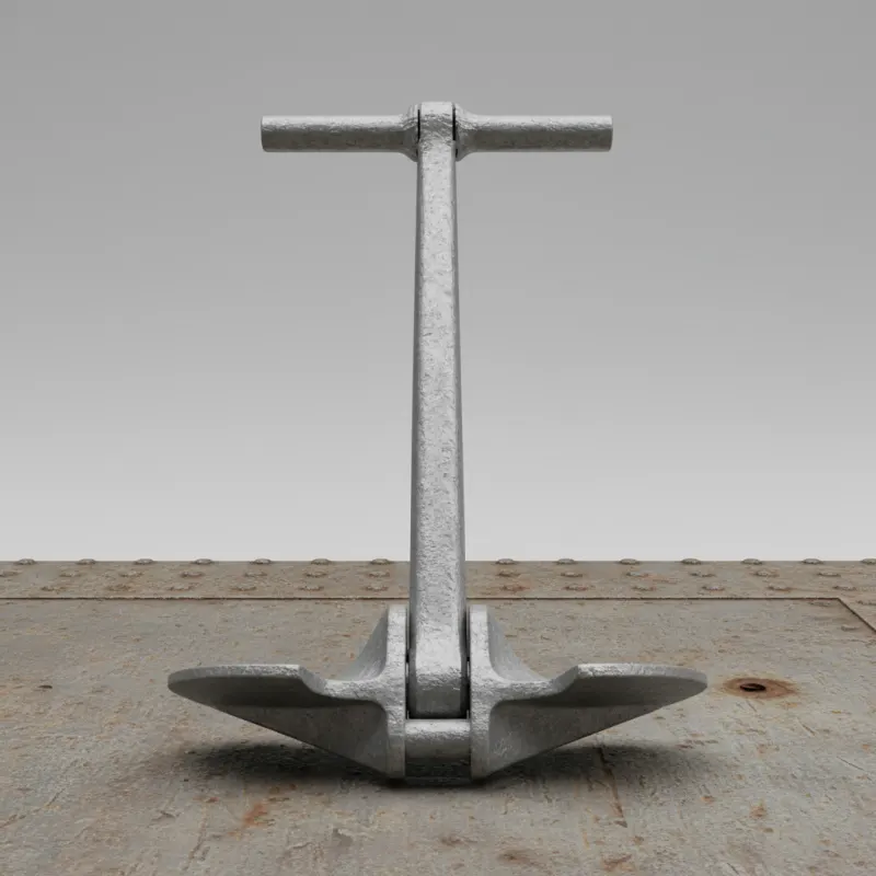Danforth Type Stern Anchor