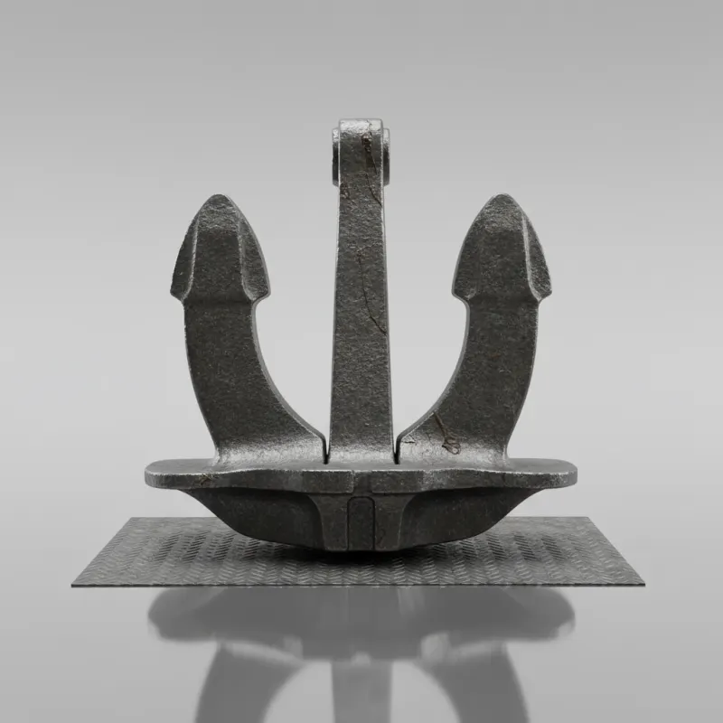 Stockless Bow Anchor