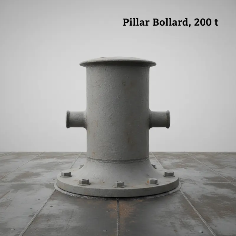 Pillar Bollard, 200 t