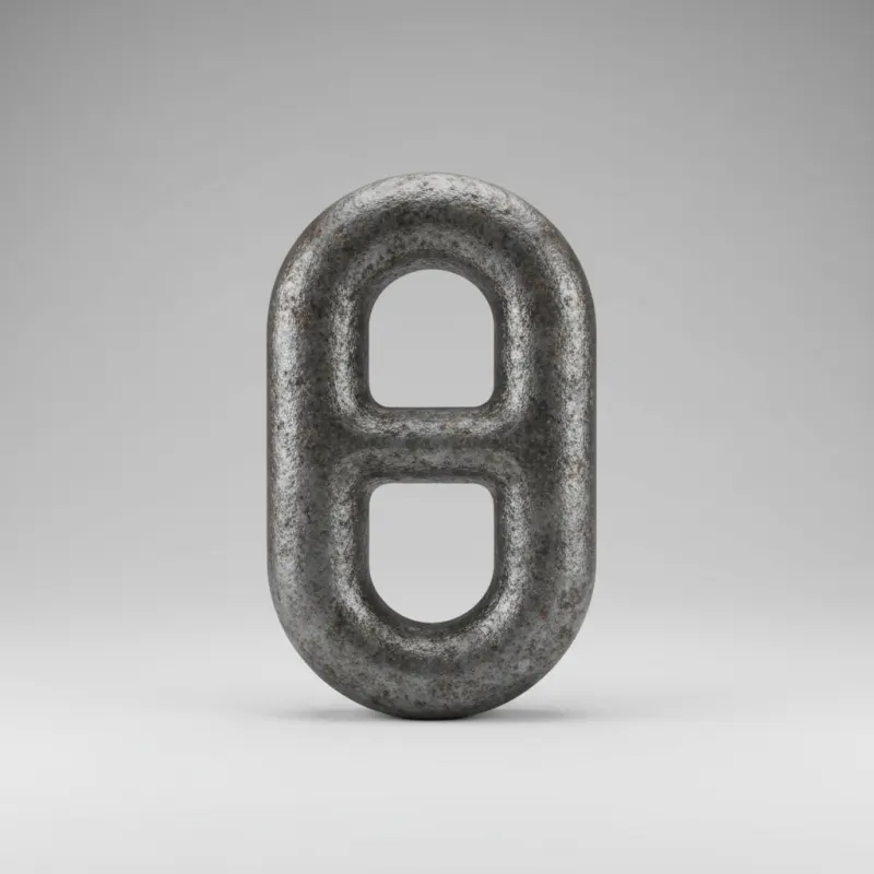 Anchor Chain Stud Link, Grade 2