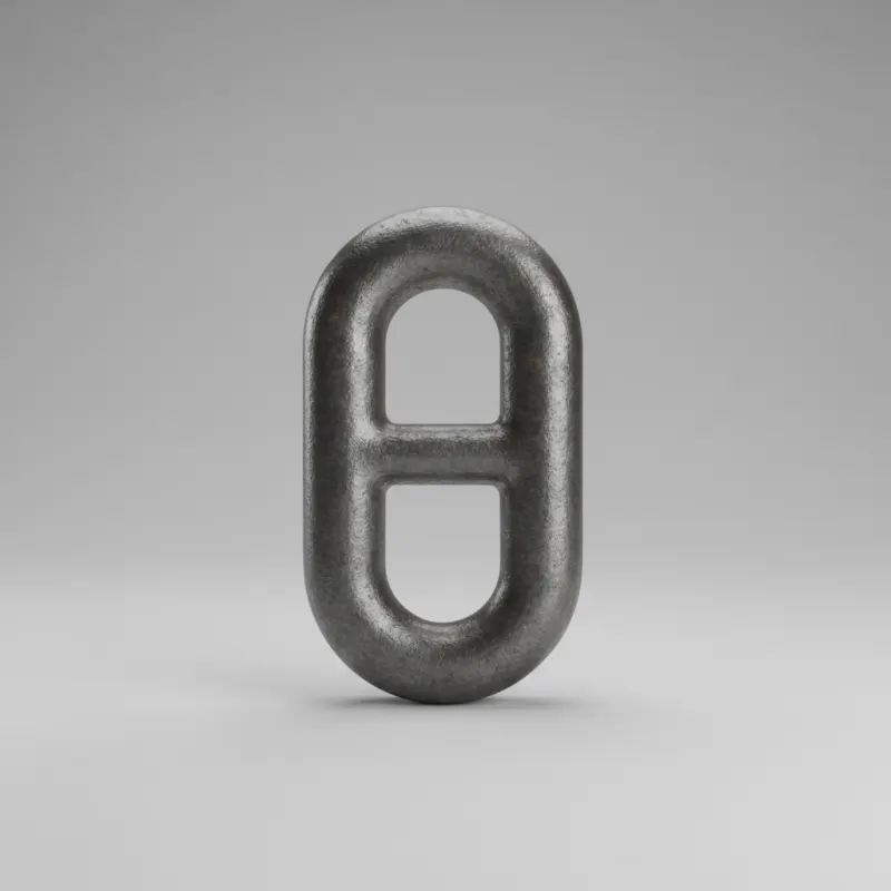 Anchor Chain Stud Link, Grade 3