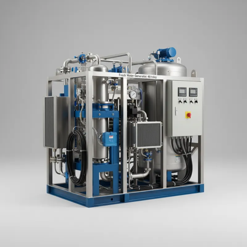 Fresh Water Generator, 40 t/day
