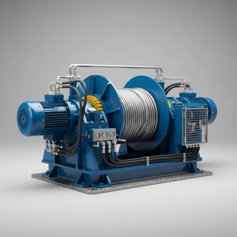 Hydraulic Mooring Winch